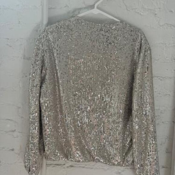 SEQUIN BOMBER - Picture 3 of 4